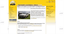 Desktop Screenshot of opelkadettc.net